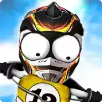 Stickman Downhill Motocross